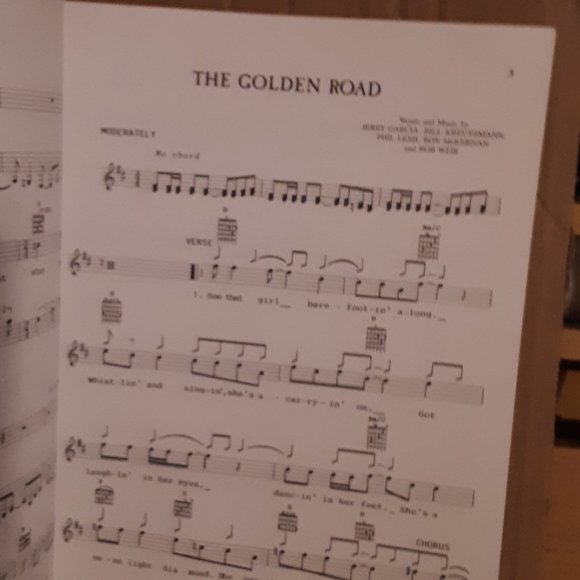 Grateful Dead Anthology Guitar Edition 1986 Jerry Garcia GD Deadhead Musicians - Picture 12 of 12